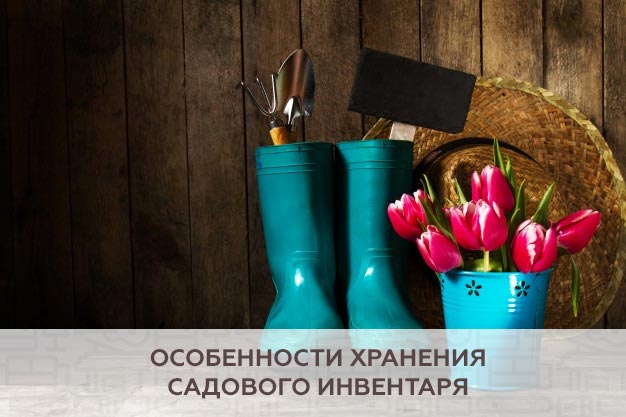 Особенности хранения садового инвентаря